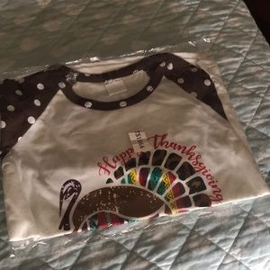 Happy Thanksgiving shirt size 5